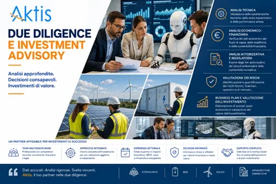 Slide di presentazione: Due Diligence e Investment Advisory - Aktis